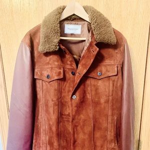 New Williams & Kent Suede and Leather Jacket